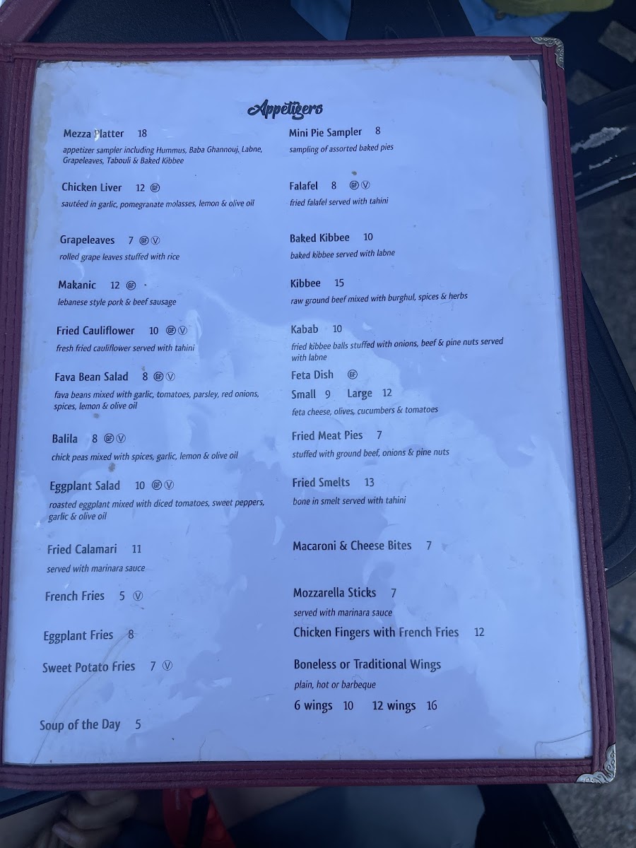 Menu - Daddy's Place photo 8