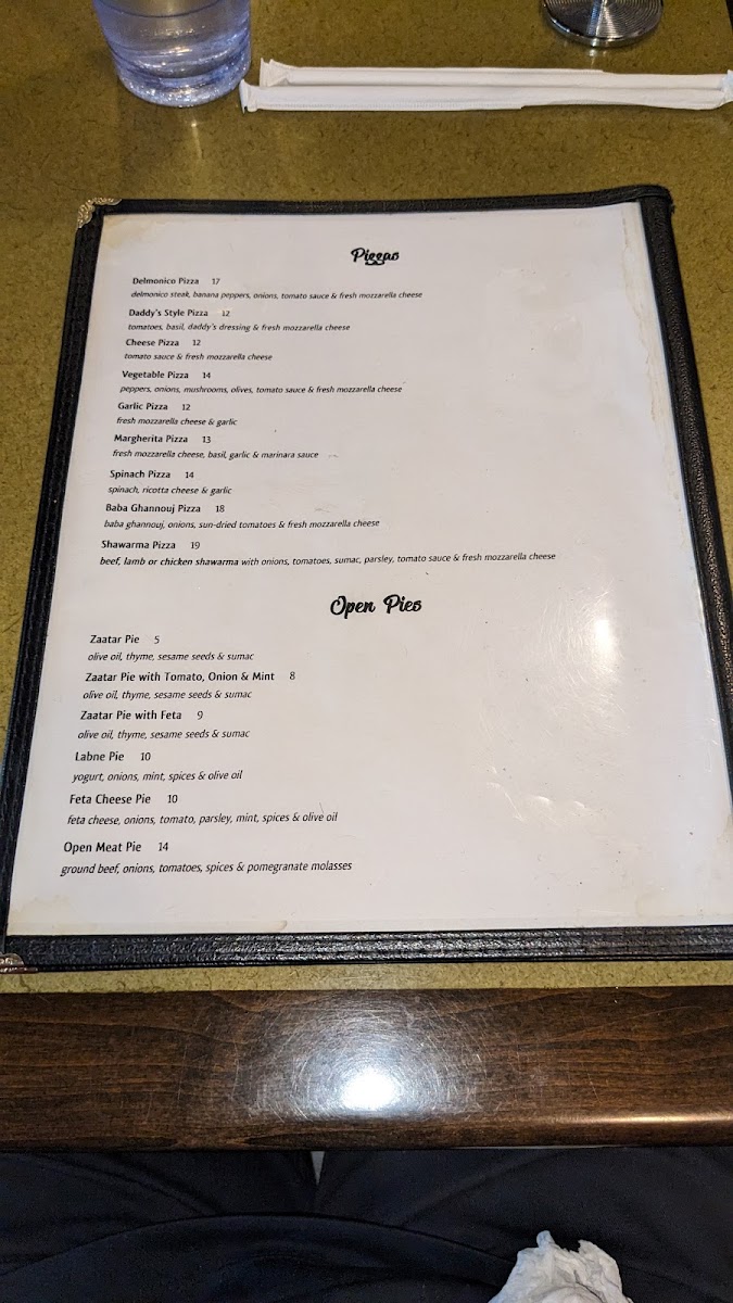 Menu - Daddy's Place photo 9